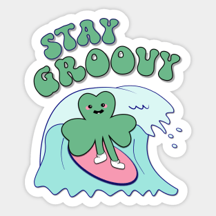 Stay Groovy, Sticker